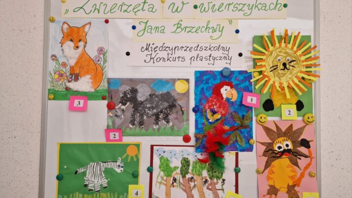 Rozstrzygnięcie konkursu „Zwierzęta w wierszykach Jana Brzechwy”