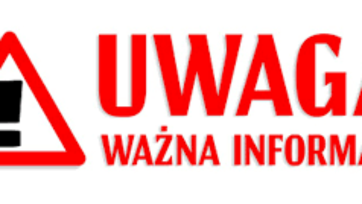 Ważne ogłoszenie!