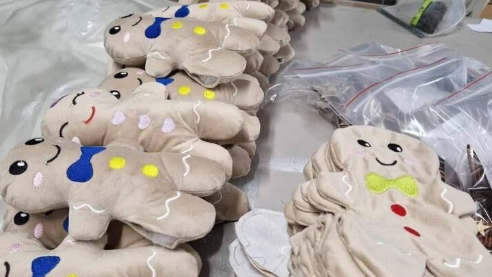 Spotkanie świąteczne niebieskie smoki