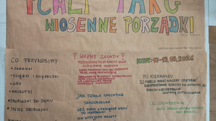 „PCHLI TARG-WIOSENNE PORZĄDKI”